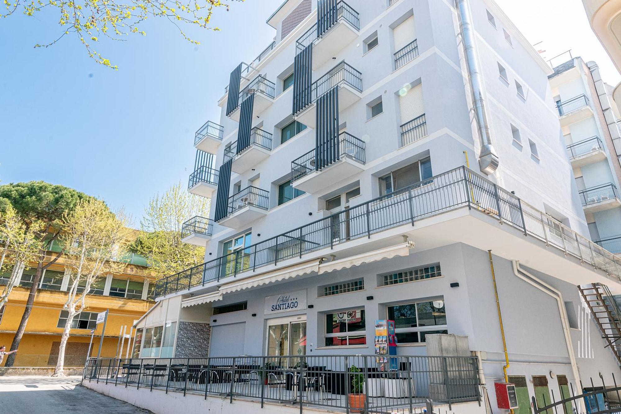 Hotel Santiago ริมินี ภายนอก รูปภาพ